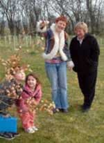 Tree planting at Fishpool