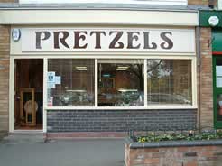 The front of Pretzels delicatessen