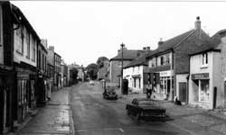 Old photograph of the high street