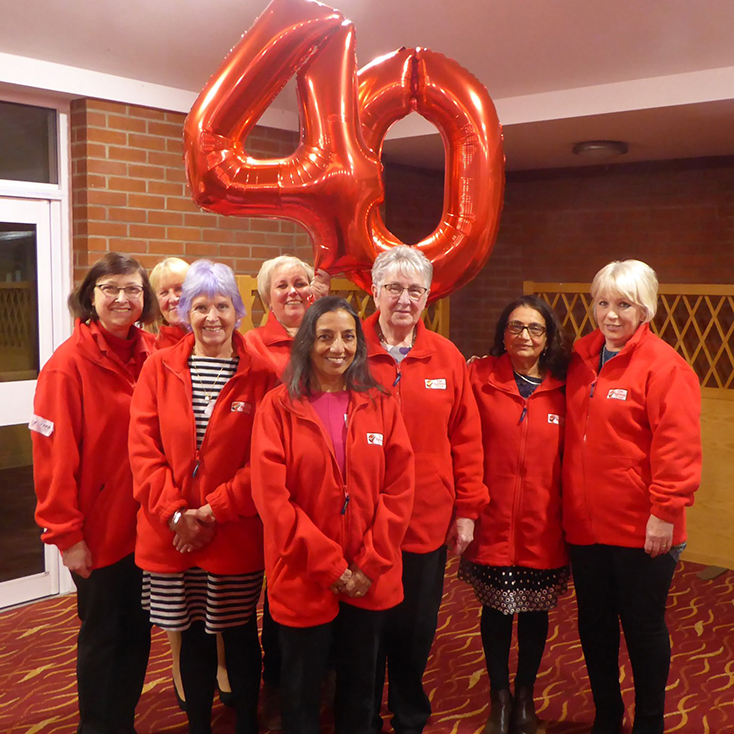 40 years of Baldwin boating Some of the volunteers celebrating their 40 years