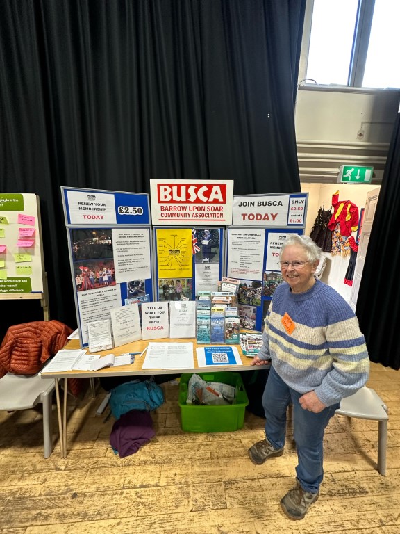 Barrow Summer Fete. Judith Rodgers asking for your support with BUSCA activities (Medium)